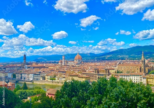 view of Florence from Piazzale Michelangelo photo