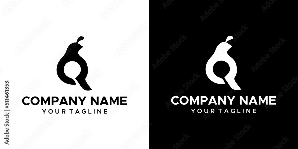 a Q-themed graphic image of a quail, on a black and white background. vector graphics base. a Q-themed graphic image of a quail, on a black and white background. vector graphics base.