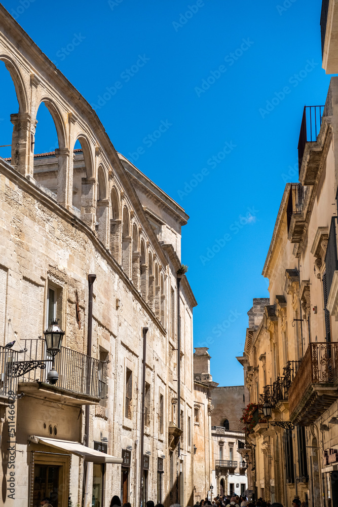 południowe Włochy zachwycają starą architekturą