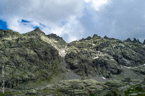On the way to the summit of Almanzor