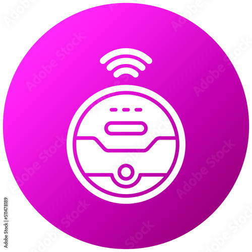 Robot Vaccum Icon Style