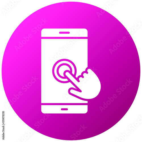 Touch Technology Icon Style
