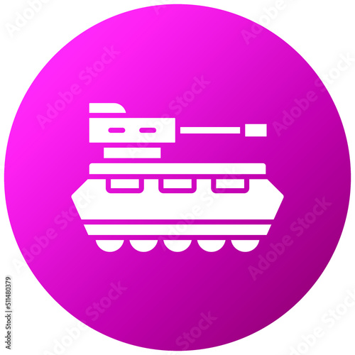 Army Tank Icon Style