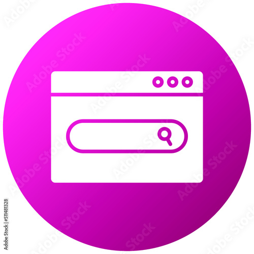 Website Search Icon Style