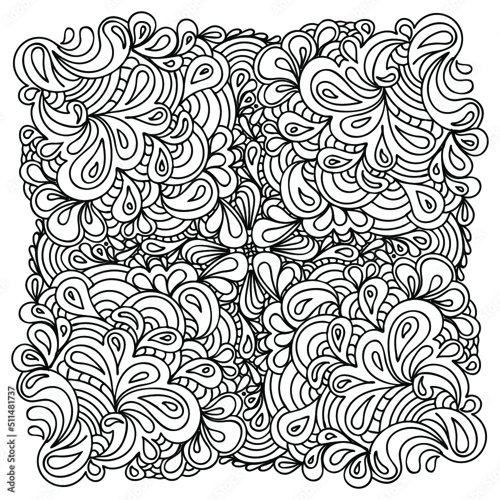 Fototapeta premium Vintage decorative ornamental pattern. Vector illustration