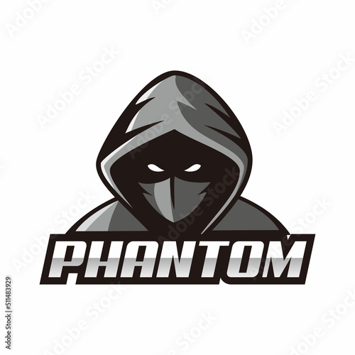 the hoodie phantom logo design photo