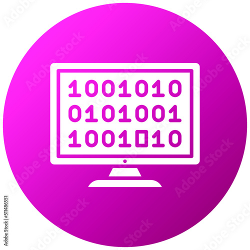 Hack Code Icon Style