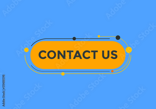 Contact us text button. Web button template Contact us