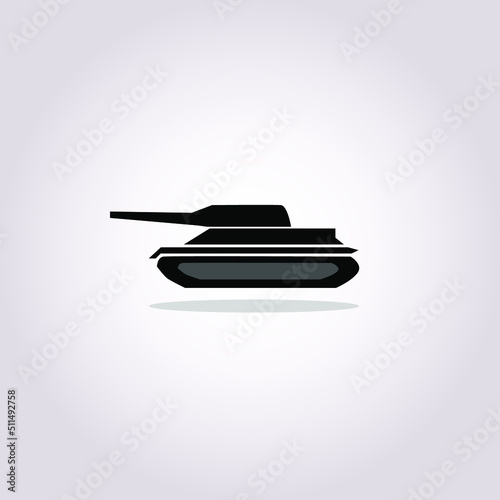 Tank icon in trendy flat style isolated on background. Tank icon page symbol for your web site design Tank icon logo. Tank icon Vector illustration, EPS10.