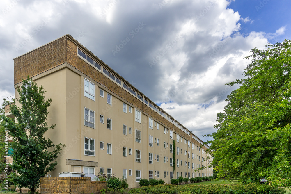 Fototapeta premium Berlin Siemensstadt Modernist Architecture and Housing Estates.