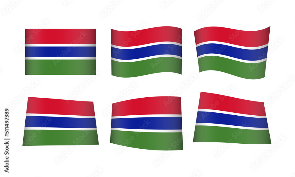 Gambia Flag Gambian Waving Flags Vector Icons Set Wave Wavy Wind Africa Republic Nation National State Symbol Banner Buttons All Every Country World Design Graphic Emblem Banjul Icon Gambia Flag Gambian Waving Flags Vector Icons Set Wave Wavy Wind Africa Republic Nation National State Symbol Banner Buttons All Every Country World Design Graphic Emblem Banjul Icon