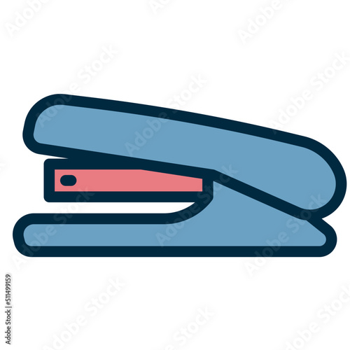 stapler two tone icon
