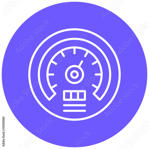 Tachometer Icon Style