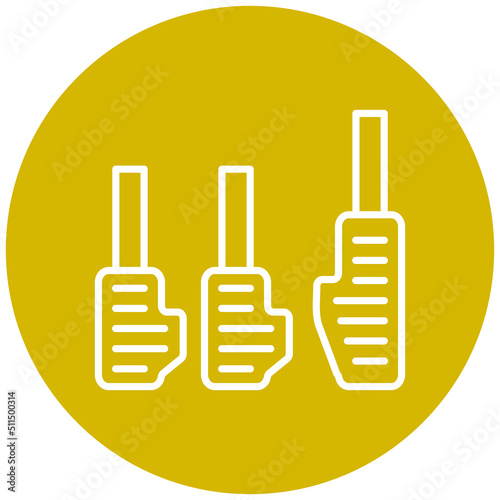 Pedals Icon Style