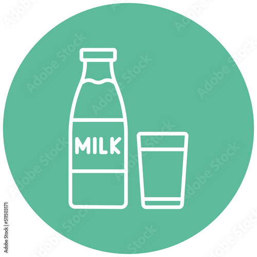 Milk Icon Style