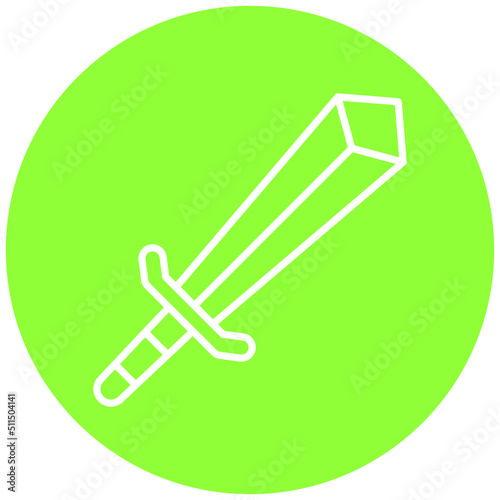 Sword Toy Icon Style