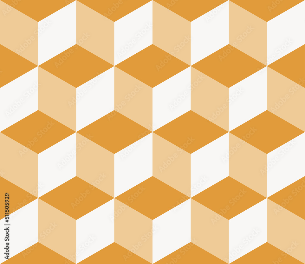 Seamless geometric 3d pattern Seamless geometric 3d pattern