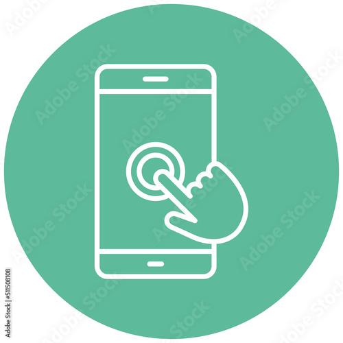 Touch Technology Icon Style