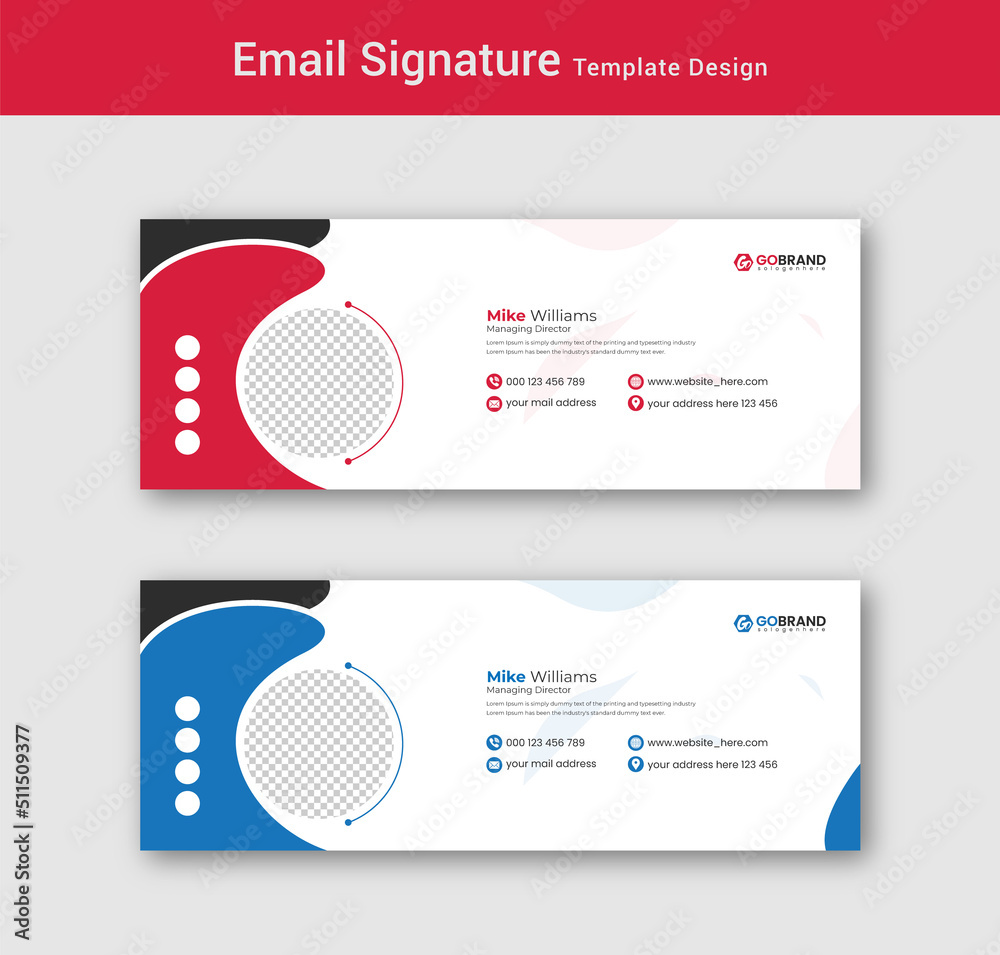 modern creative email signature design template for business. corporate email signature design
modern creative email signature design template for business. corporate email signature design