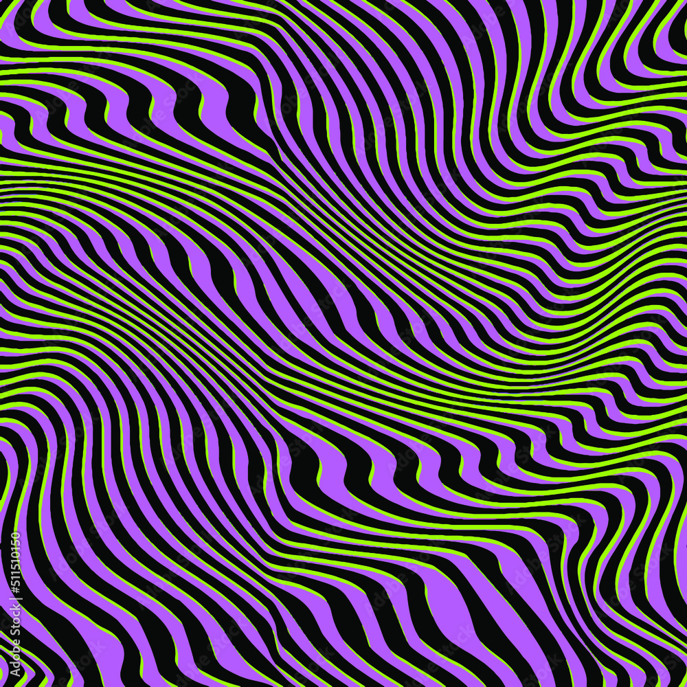 Naklejka premium a metered pattern suitable for textiles consisting of curved lines