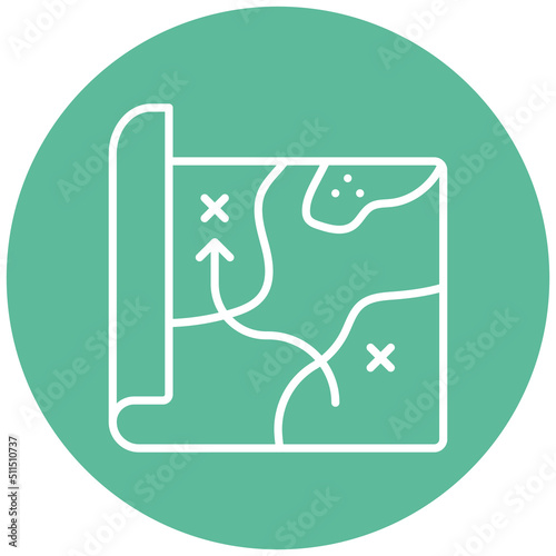 Army Map Icon Style