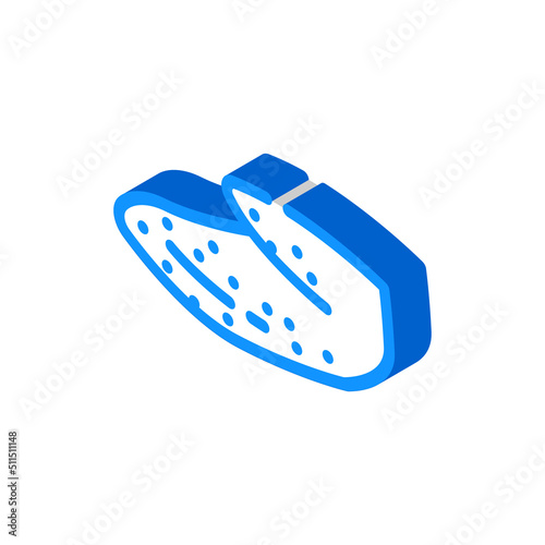 wing tip isometric icon vector. wing tip sign. isolated symbol illustration