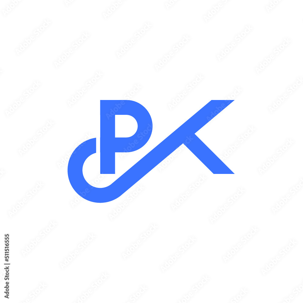PK Property Initial Logo Vector PK Property Initial Logo Vector