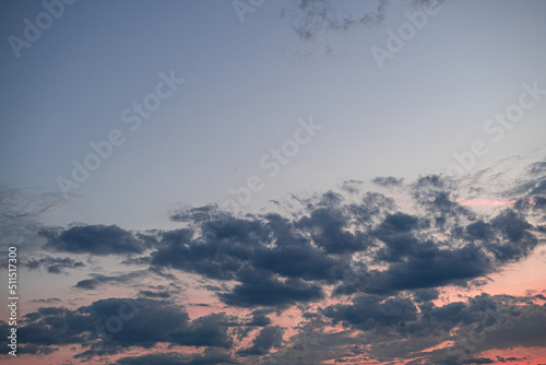 clouds in the sky