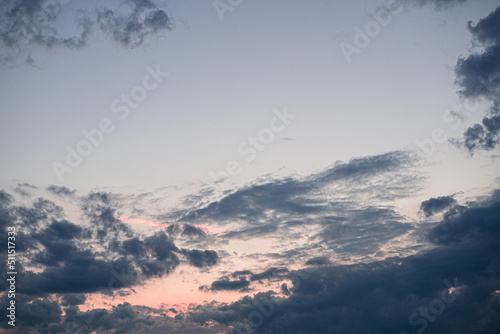 clouds in the sky