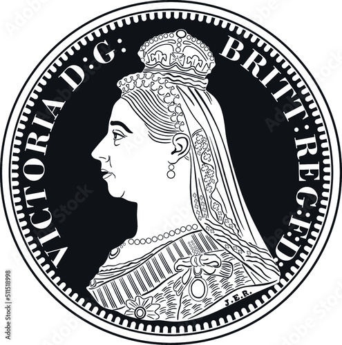 england silver coin black design handmade silhouette collection