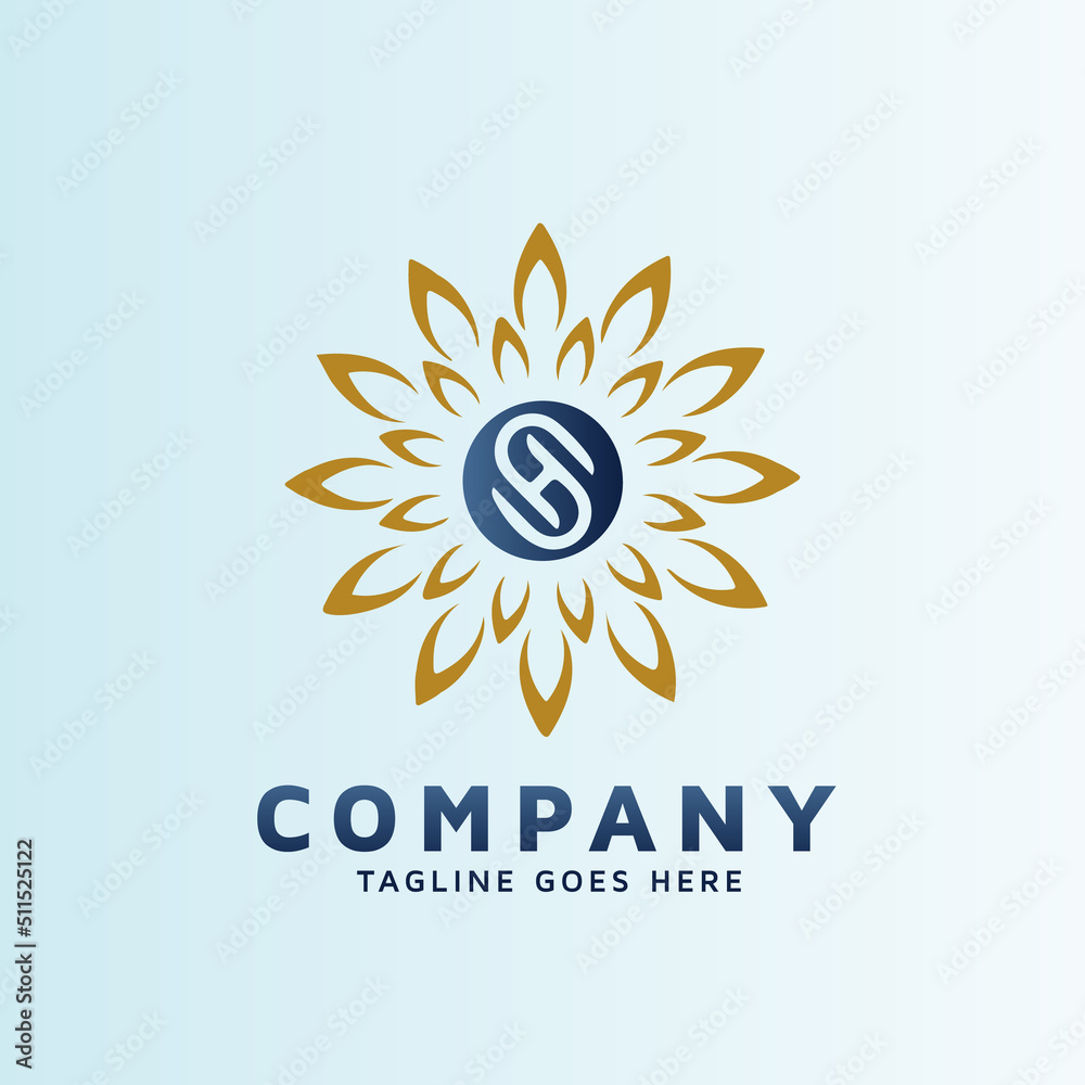 Fototapeta premium Creative Logo Design for a CBD company