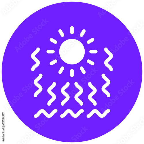 Heat Wave Icon Style