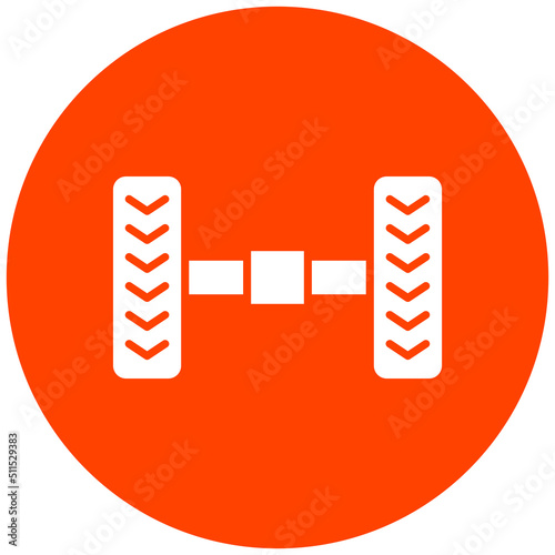 Wheel Alignment Icon Style