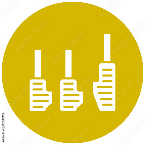 Pedals Icon Style