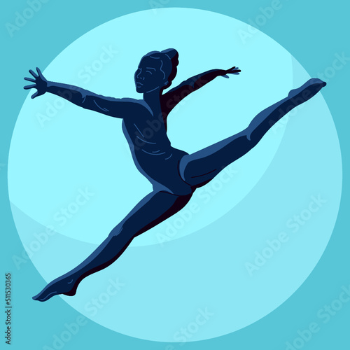 Gymnast Silhouette