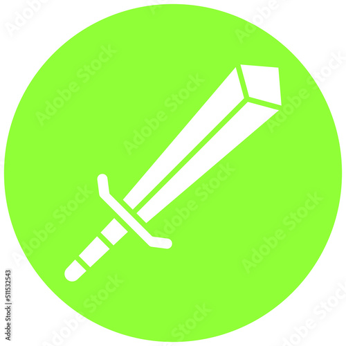 Sword Toy Icon Style