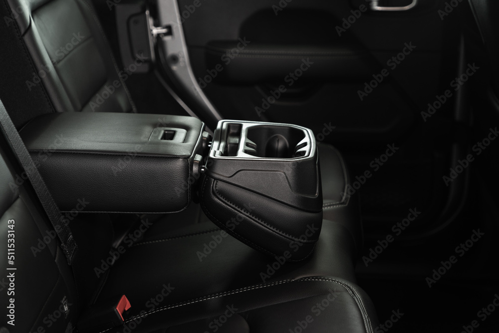 interior of car
