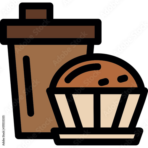 Coffee Muffin Icon