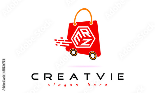 ERN three letter e- Commerce logo design vector template | monogram logo | shopping logo | wordmark logo | letter mark logo | business logo | brand logo | minimalist logo | shopify logo | symbol