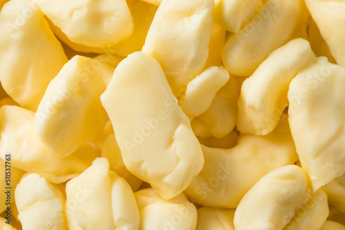 Raw White Organic Cheese Curds