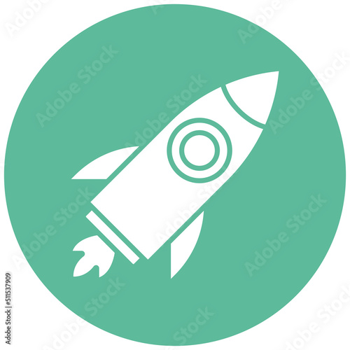 Space Booster Icon Style