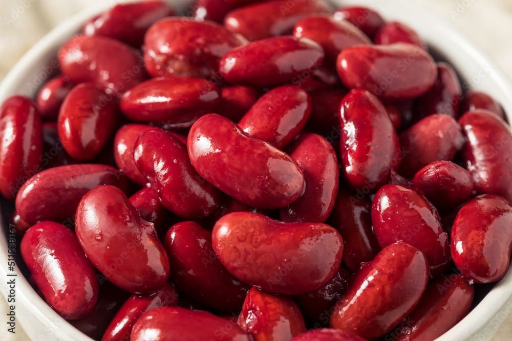 Raw Red Organic Kidney Beans