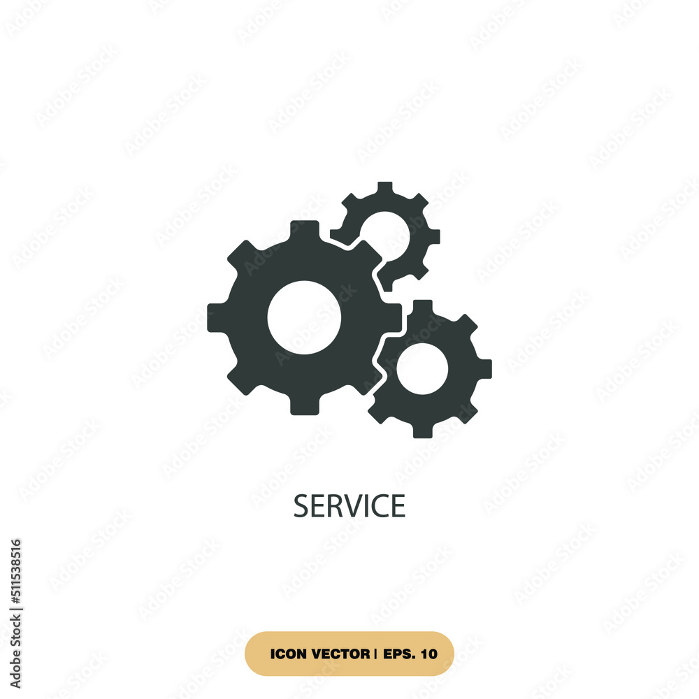 service icons symbol vector elements for infographic web service icons symbol vector elements for infographic web