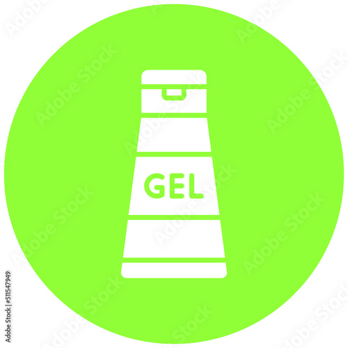 Hair Gel Icon Style