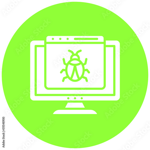 Computer Bug Icon Style