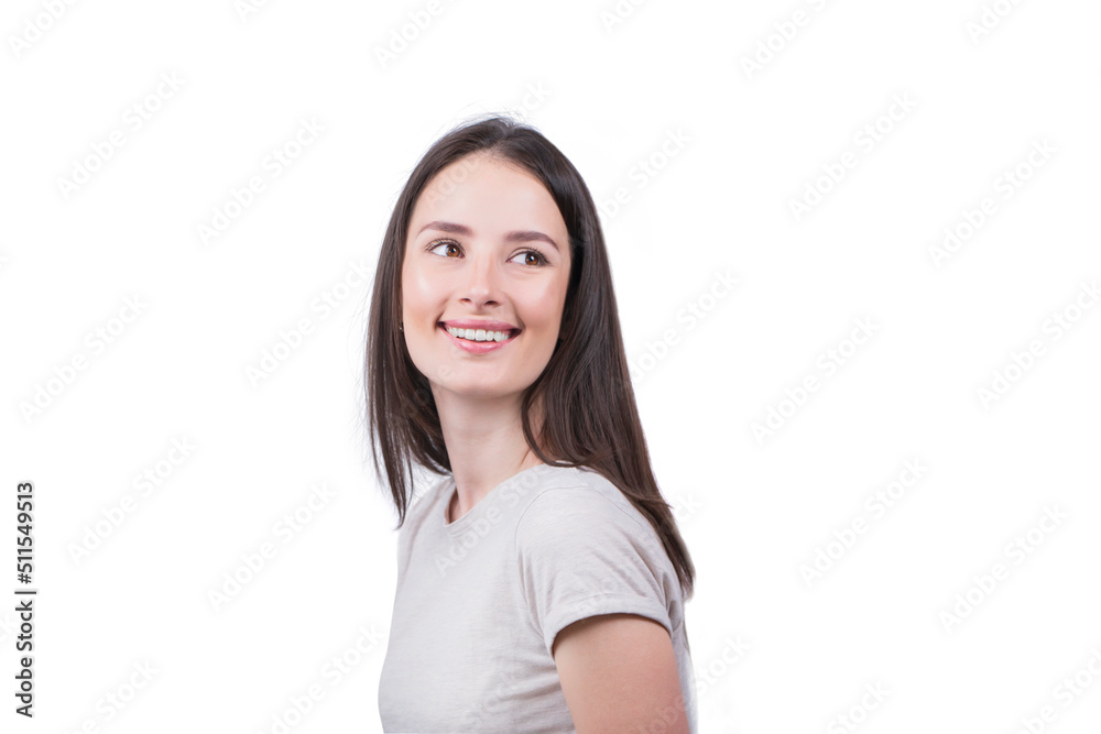 portrait of a beautiful young woman with a beautiful white smile portrait of a beautiful young woman with a beautiful white smile