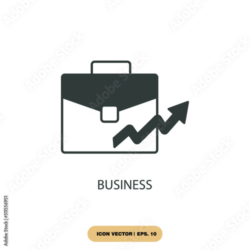 business icons  symbol vector elements for infographic web