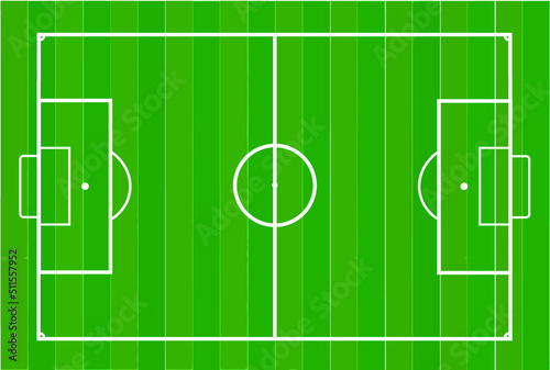 Vector abstract Football Field Green Tone Landscape Vector Suitable For Graphic Design Football Soccer Futsal Location Map