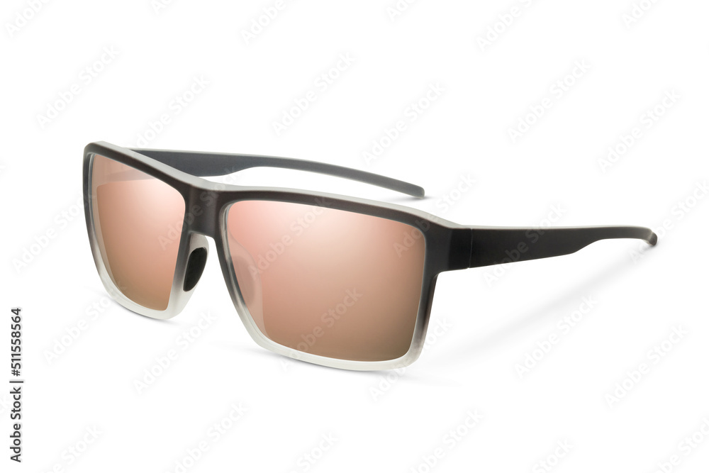 Sunglass | Gold Coast Color stylish sunglasses isolated on white background Sunglass | Gold Coast Color stylish sunglasses isolated on white background