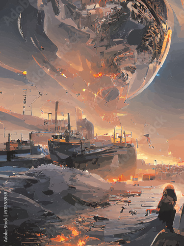 the earth is going down